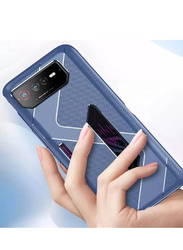 Asus Rog Phone 6 Ultra Slim Flexible and Lightweight Shockproof Bumper Mobile Phone Back Case Cover, Blue