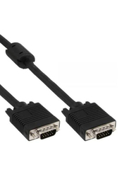 5-Meter VGA Cable, VGA to VGA for Display Devices, Black