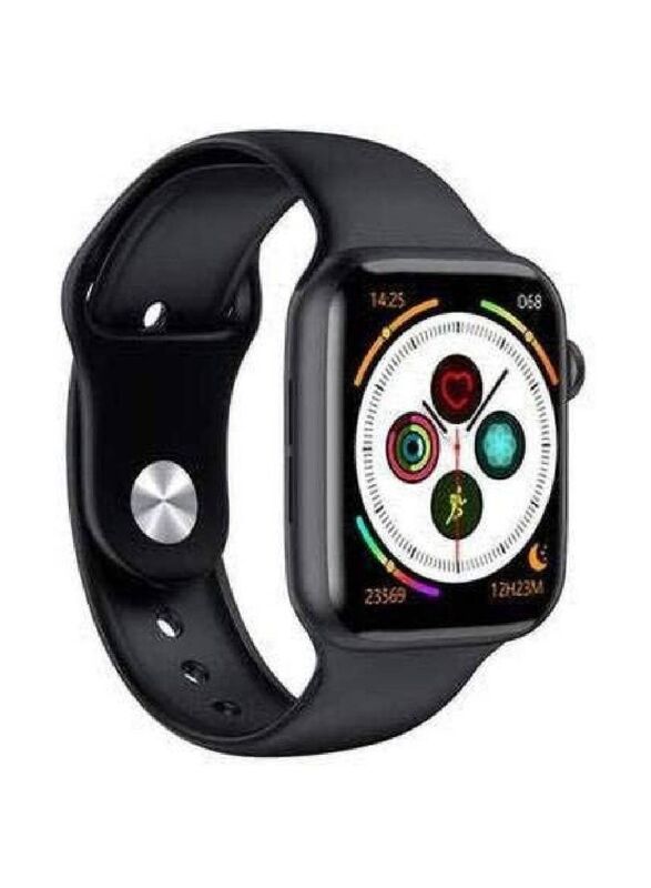 Germany Men's and Women's Smart Watch 44mm Black