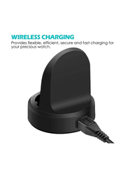 Magnetic Wireless Power Charging Station Dock for Samsung Watch Gear S2, Black