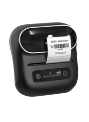 Phomemo M220 Label Maker Bluetooth Thermal Sticker Printer, Black
