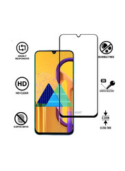 Samsung Galaxy M31 Full Glue Edge-To-Edge Tempered Glass Screen Protector, Clear