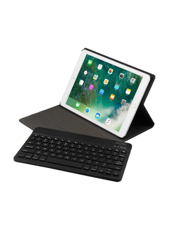 Bluetooth English Keyboard with Case Cover for Apple iPad Pro 9.7-Inch, Black