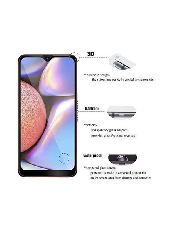 Xiaomi Redmi 8 Full Coverage HD Anti-Scratch Bubble-Free Tempered Glass Screen Protector, Clear