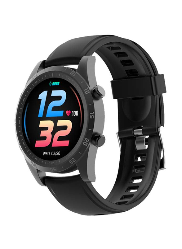 Oraimo 1.28 inch Tempo W2 HD Full Touchscreen Smartwatch, Black