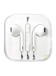 ICS Wired In-Ear Earphones with Mic, White