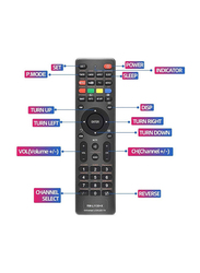 Universal RM-L1130+X Remote Control Fits for All Brand LCD/LED/3D Smart TV, Black