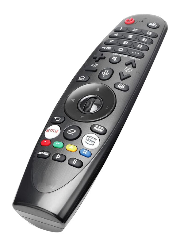 

ICS Replacement Magic Remote Control for LG Smart TV Prime Video & Netflix Hotkeys, Black