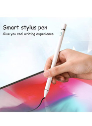 Fine Point Digital Active Stylus Pen for Touch Screens iPhone/iPad/Other Tablets, White