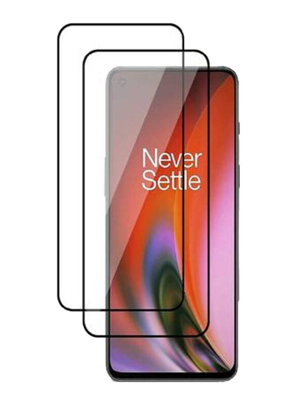 

Generic Oneplus Nord 100 Tempered Glass Screen Protector, 2 Piece, Clear