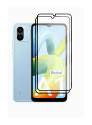 Xiaomi Redmi A1 Tempered Glass Screen Protector, 2 Pieces, Clear