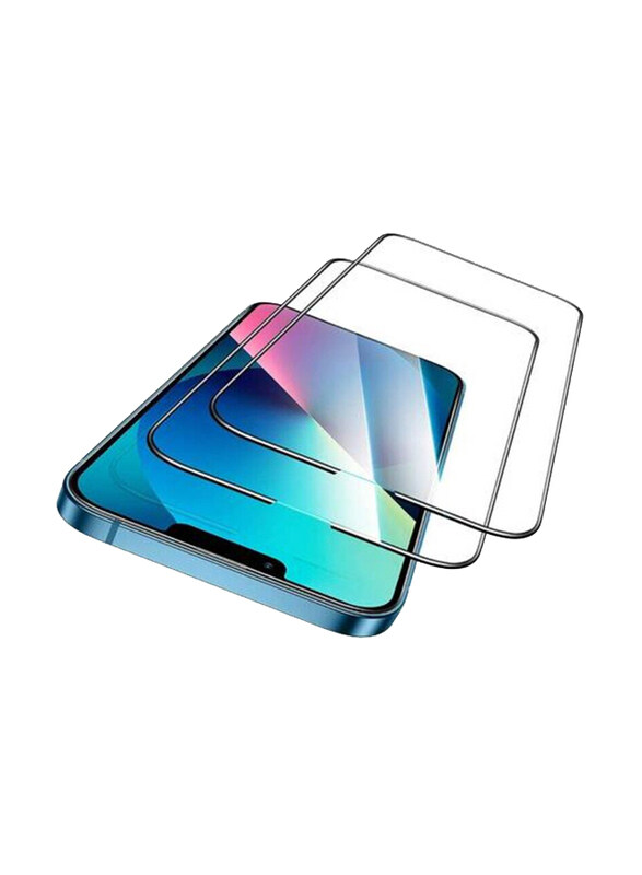 

Generic Apple iPhone 13 Glass Screen Protector, 2 Pieces, Clear