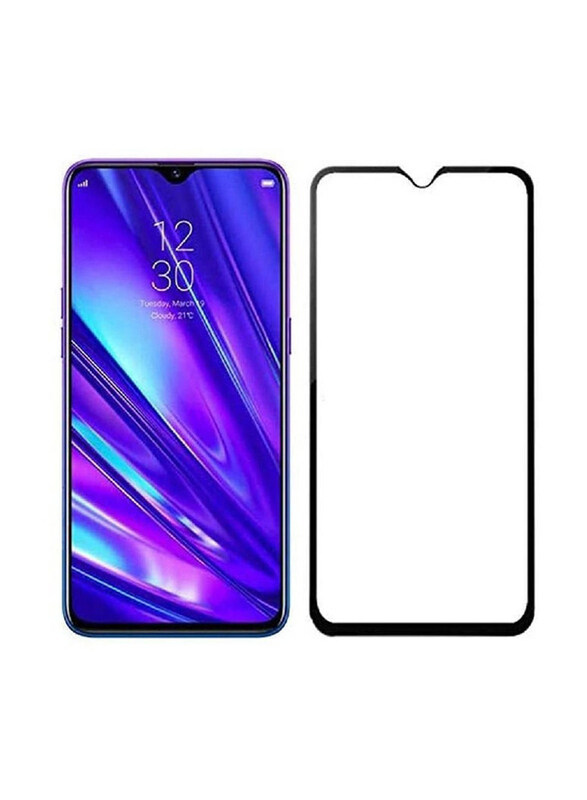 

Generic Redmi Note 8 Tempered Glass Mobile Phone Screen Protector, Clear/Black