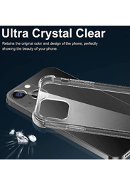 Apple iPhone 14 Plus Soft Silicone Shockproof Anti-Scratch Protective Mobile Phone Back Case Cover, Clear