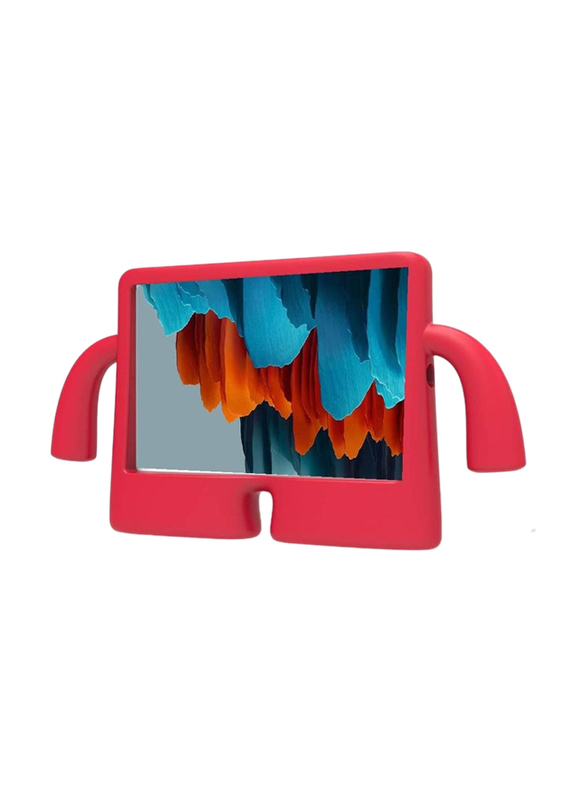 Samsung Galaxy Tab A8 10.5 Inch 2022 Protective EVA Foam Kids Friendly Lightweight Tablet Back Case Cover, Red