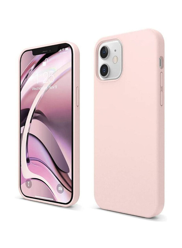 

Generic Apple iPhone 12 Protective Soft Silicone Mobile Phone Case Cover, Pink