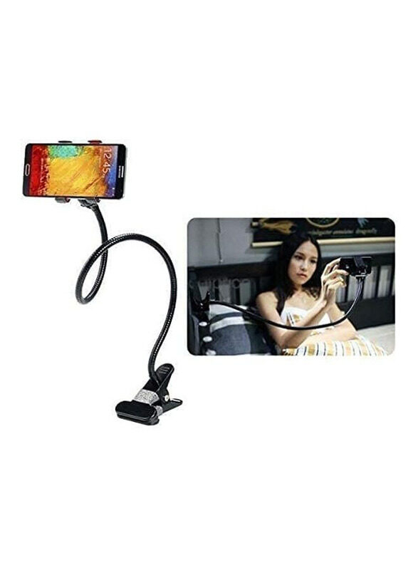 

ICS Universal Lazy Decoration Bracket Phone Holder, Black