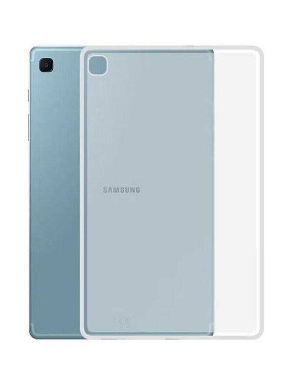 

Generic Samsung Galaxy Tab S6 Lite Soft Flexible Transparent Bumper Back Case Cover, Clear