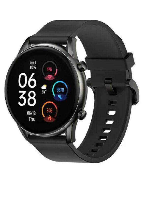 

Hyx RT2 HD Screen Heart Rate Monitor 12 Sport Models IP68 Waterproof Bluetooth Calling Smartwatch Black