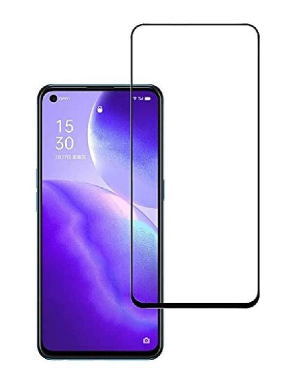 

Generic Oppo Reno5 Z 5g Full-Screen Screen Protector Tempered Glass, Clear