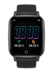 T1S 1.3" Sport Fitness Intelligent Smartwatch with Colour Screen, V7511B_P, Black