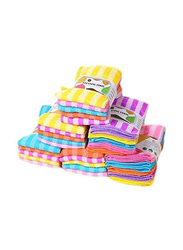 Microfiber Stripe Pattern Kitchen Towels, Multicolour