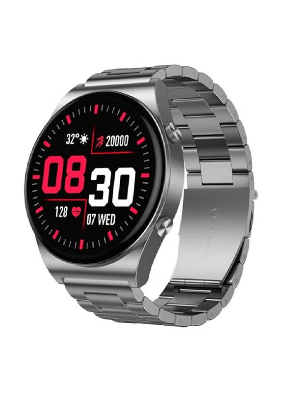 G-Tab GT3 Pro Smart Calling Notification Alert Bluetooth Smartwatch, Silver