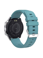 Fitness Tracker 44mm Smartwatch, Sky Blue/Black