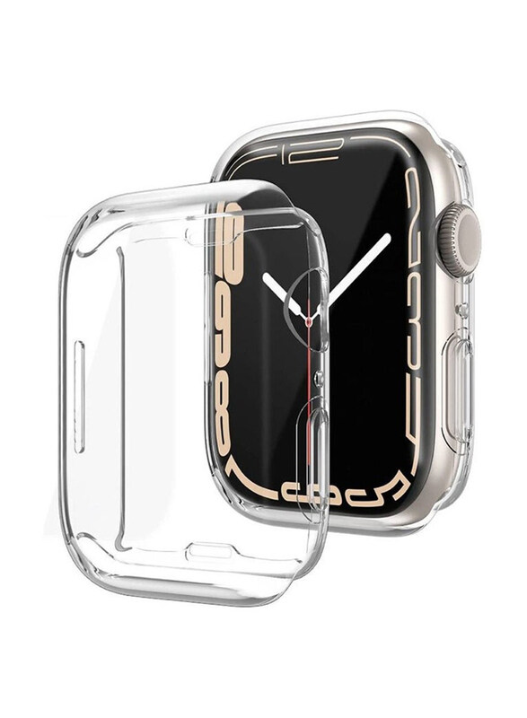 TPU Anti Scratch Bumper Protector Smartwatch Case Cover for Apple iWatch 38mm/40mm, Clear