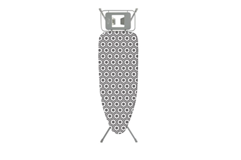 Sturdy Ironing Board with Iron Holder, Multicolour