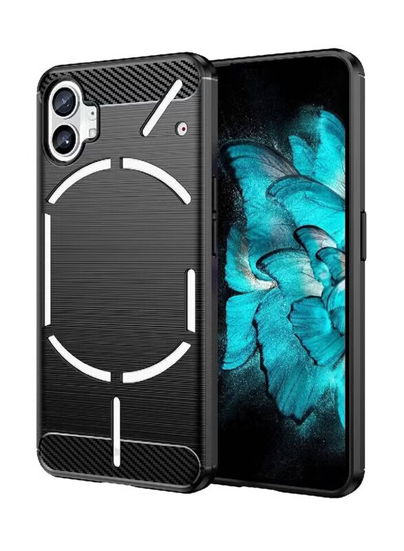 

Generic Nothing Phone 1 Ultra Slim Cover Lightweight Anti-Scratch Soft Mobile Phone Case Cover, Black