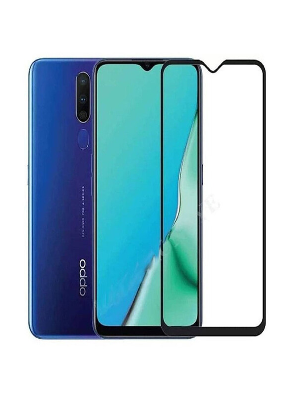 

Generic Oppo A5 Hardness Full Coverage Tempered Glass Screen Protector, Clear