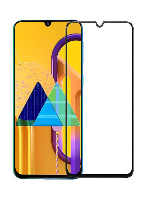 Samsung Galaxy A30 Full Glue Screen Protector Tempered Glass, Clear