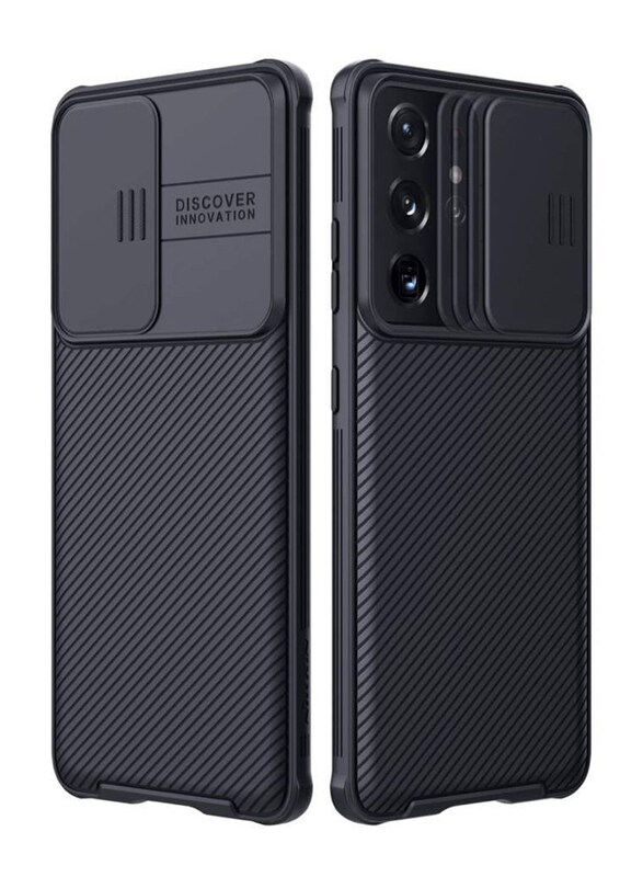 

Nillkin Samsung Galaxy S22 Plus CamSheild Mobile Phone Case Cover with Slide Camera Protection, Black