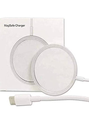 15W Fast Magnetic Wireless Charger Pad for Apple iPhone 12/12 mini/12 Pro/12 Pro Max, White