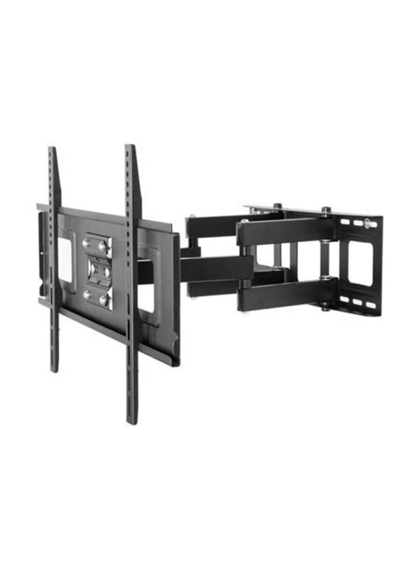 Ntech Full Motion Walla Mount for 32-65 Inch TVs, Black