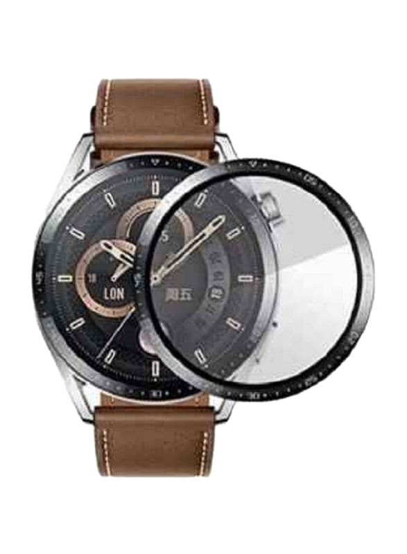 Screen Protector for Huawei Watch GT3 Pro 43mm, Clear/Black