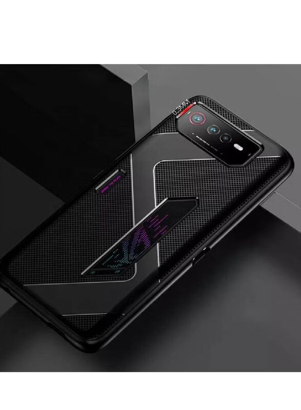 

Generic Asus Rog Phone 6 Ultra Slim Flexible and Lightweight Shockproof Bumper Mobile Phone Case Cover, Black