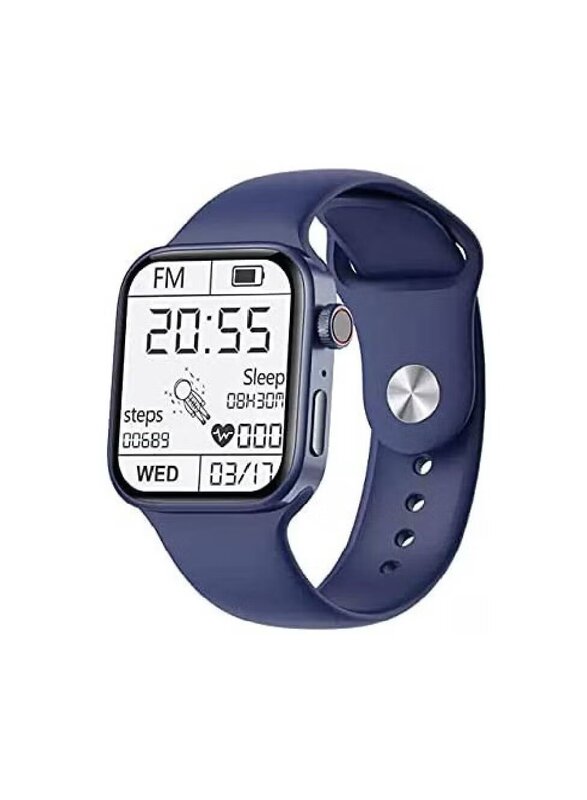 Series 7 Heart Rate Body Temperature Fitness Tracker, Blue