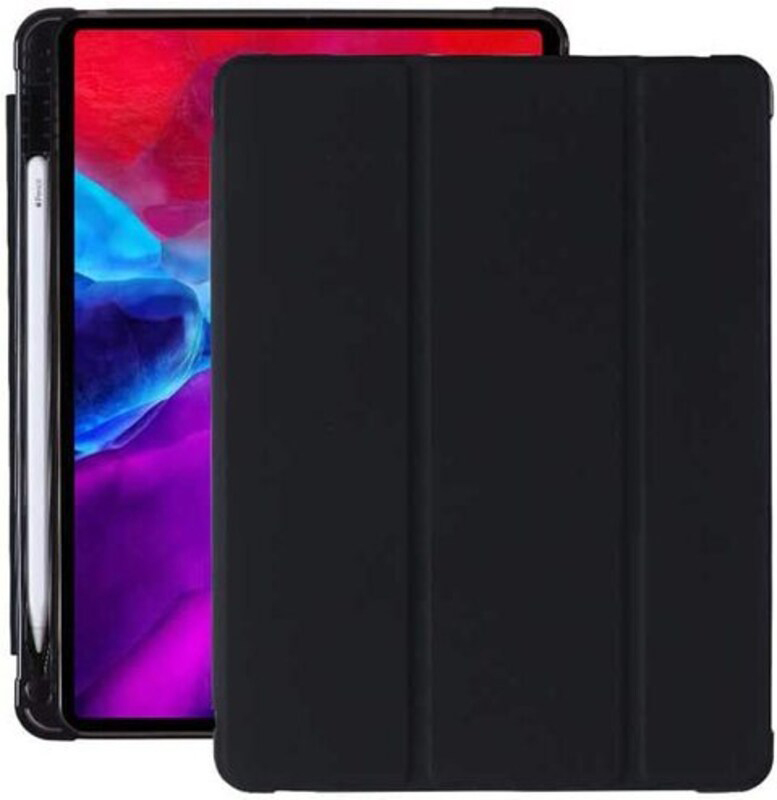 Apple iPad 10.2 Case 9th Generation 2021, iPad 8th Generation 2020, iPad 7th Generation Case 2019, iPad Cover 10.2, Slim Stand Hard Back Shell Protective Smart Tablet Cover Case, Black