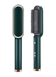 Arabest Hair Straightener Brush, Green