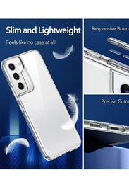 Samsung Galaxy S22 Silicone Soft Thin Crystal Protective with Corner Bumpers Mobile Phone Case Cover, Clear