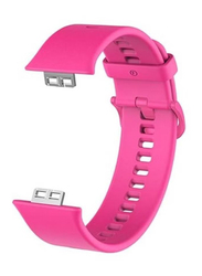 Replacement Silicone Strap for Huawei Fit Watch, Pink