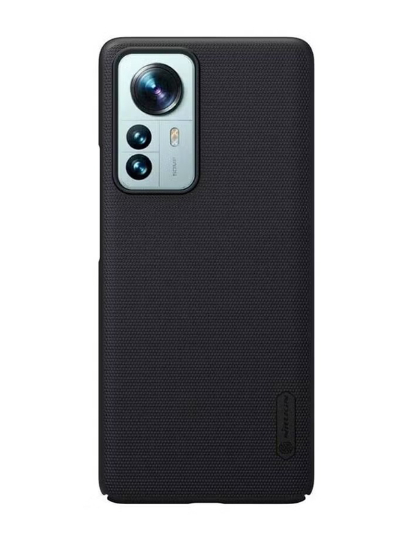 Nillkin Xiaomi 12 Pro Super Frosted Shield Hard Mobile Phone Back Case Cover, Black