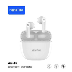 Haino Teko Air-15 Germany True Wireless/ Bluetooth In-Ear Earphone, White