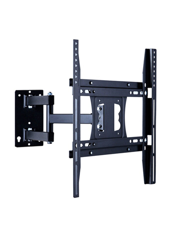 

Universal Single Monitor Arm Television Screw Bracket Multi-directional Motion for 26-55 Inch, 22-50 Inch LCD/LED TV's, Black