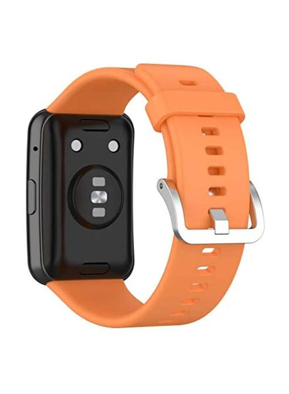 Silicone Replacement Band for Huawei Fit Watch, Orange