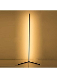 XiuWoo Remote Control RGB LED Corner Floor Lamp, White