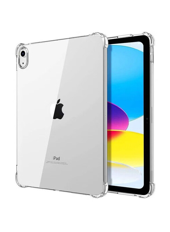 

Generic Apple iPad 10th Generation 10.9 inch 2022 Ultra Clear Soft Flexible Bumper Back Tablet Phone Case Cover, Clear