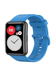 Replacement Silicone Band Strap for Huawei Fit Watch, Blue